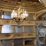 I palchi in restauro del Teatro Comunale, L'Aquila - foto M. Tesone
